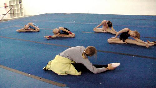 Hoe je krachttraining voor gymnastiek uitvoeren. Werk aan je buikspieren.