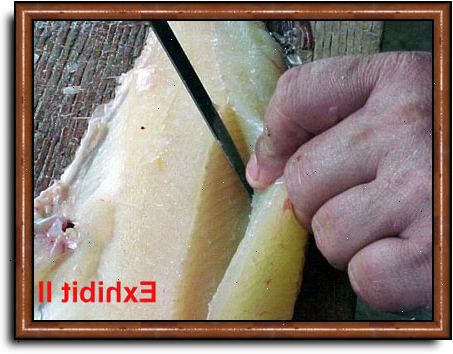 Hoe schoon te maken en filet van een snoek. Zet de piek op zijn kant en afgesneden onder de voorzijde fin over een hoek van 45 graden aan de "hals".