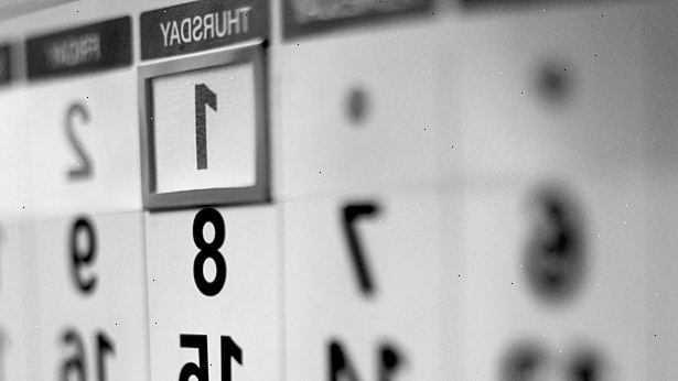 Hoe maak je een kalender te houden. Kies de juiste kalender voor u.